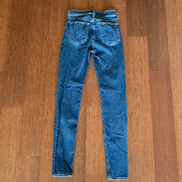 Rag & bone Nina high rise skinny jean size 24 - Picture 5 of 8